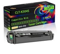 WZLAD CLT-K504S Compatible for Samsung Toner Cartridge (1BK) | CLT-K504S Compatible for Samsung Toner Cartridge with Chip CLP415N CLX4195 C1810W C1860FW Printers