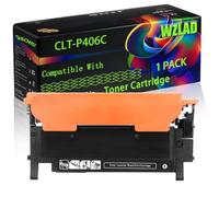 WZLAD CLT-P406C Compatible for Samsung Toner Cartridge (1BK) | CLT-P406C Compatible for Samsung Toner Cartridge with Chip Xpress C410W C460W CLP 360 365 CLX 3305 3300 CLX-3305 Printers