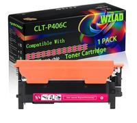 WZLAD CLT-P406C Compatible for Samsung Toner Cartridge (1M) | CLT-P406C Compatible for Samsung Toner Cartridge with Chip Xpress C410W C460W CLP 360 365 CLX 3305 3300 CLX-3305 Printers