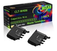 WZLAD CLT-W406 Compatible for Samsung Waste Toner Box (2BK) | CLT-W406 Compatible for Samsung Waste Toner Box with Chip C430 C460FW C460FW MFP C460W C480 Printers