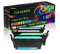 WZLAD CLX-6240FX Compatible for Samsung Toner Cartridge (BCMY)