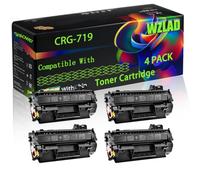 WZLAD CRG-719 Compatible for Canon Toner Cartridge (4BK) | CRG-719 Compatible for Canon Toner Cartridge with Chip LBP251 LBP252 LBP253 LBP6300 LBP6310 LBP6650 Printers