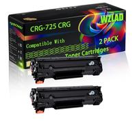 WZLAD CRG-725 CRG 725 3484B002 3484B002AA Compatible for Canon Toner (2BK) | CRG-725 CRG 725 3484B002 3484B002AA Compatible for Canon Toner Cartridges with Chip I-Sensys LBP-6000 LBP-6000B LBP-6018