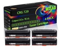 WZLAD CRG 729 Compatible for Canon Toner Cartridge (4BK)