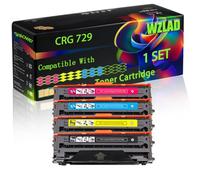 WZLAD CRG 729 Compatible for Canon Toner Cartridge (BCMY)