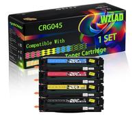 WZLAD CRG045 Compatible for Canon Toner Cartridge (BCMY)