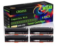 WZLAD CRG055 Compatible for Canon Toner Cartridge (4BK)