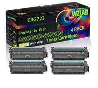 WZLAD CRG723 Compatible for Canon Toner Cartridges (4BK)