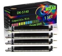 WZLAD DK-5140 Compatible for Kyocera Drum Unit (BCMY) | DK-5140 Compatible for Kyocera Drum Unit with Chip ECOSYS M6035cidn M6230cidn M6235cidn Printers