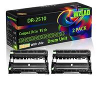 WZLAD DR-2510 Compatible for Brother Drum Unit (2BK) | DR-2510 Compatible for Brother Drum Unit with Chip HL-L2400DWE HL-L2865DW HL-L2445DW HL-L2400DW HL-L2447DW Printers