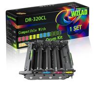 WZLAD DR-320 ompatible for Brother Drum Kit (1Set) | DR-320 ompatible for Brother Drum Kit with Chip HL-4570CDWT MFC-9460CDN MFC-9465CDN MFC-9970CDW Printers