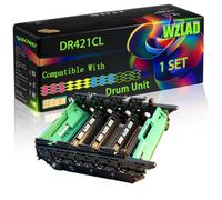 WZLAD DR421 ompatible for Brother Drum Unit (1Set) | DR421 ompatible for Brother Drum Unit with Chip MFC-L8900CDW MFC-L9570CDW MFC-L9570CDWT Printers