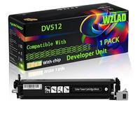 WZLAD DV512 Compatible for Konica Minolta Developer Unit with Chip Bizhub C 224 C 224 e C 284 C 284 e C Printers (1 Pack Black)