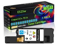 WZLAD E525w Compatible for Dell Toner Cartridge (1C) | E525w Compatible for Dell Toner Cartridge with Chip E525w Printers