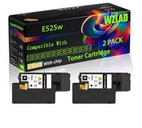 WZLAD E525w Compatible for Dell Toner Cartridge (2BK) | E525w Compatible for Dell Toner Cartridge with Chip E525w Printers