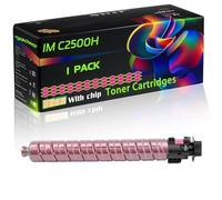 WZLAD IM C2500H Compatible for Ricoh Toner Cartridges with Chip IM C2000 IM C2500 IM C2000A IM Printers (1 Pack Magenta)
