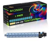 WZLAD IM C2500H Compatible for Ricoh Toner Cartridges with Chip IM C2000 IM C2500 IM C2000A IM Printers (1 Pack Cyan)