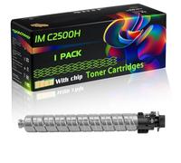 WZLAD IM C2500H Compatible for Ricoh Toner Cartridges with Chip IM C2000 IM C2500 IM C2000A IM Printers (1 Pack Black)