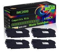 WZLAD IMC2000 Compatible for Ricoh Waste Toner Box with Chip IMC4500 IMC2000 IMC4500 IMC2500 IMC5500 Aficio IMC4500 Printers (4 Pack Black)