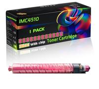 WZLAD IMC4510 Compatible for Ricoh Toner Cartridge with Chip IM C 4510 IM C 4510 A IM C 4510 SD IM C 5510 IM C 5510 A IM C 6010 IM C 6010 Printers (1 Pack Magenta)