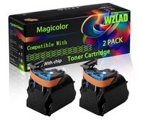 WZLAD Magicolor 4750DN Compatible for Konica Minolta Toner Cartridge (2BK) | Magicolor 4750DN Compatible for Konica Minolta Toner Cartridge with Chip Magicolor 4750DN 4750EN Printers