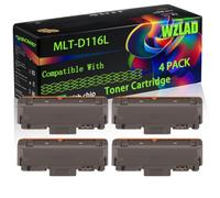 WZLAD MLT-D116L Compatible for Samsung Toner Cartridge (4BK)