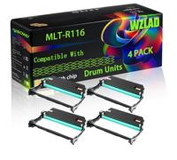 WZLAD MLT-R116 Compatible for Samsung Drum Units (4BK) | MLT-R116 Compatible for Samsung Drum Units with Chip M2875FW M2876 M2885FW SL-M2835DW Printers