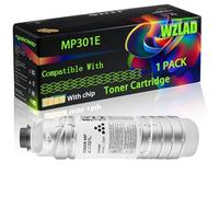 WZLAD MP301E Compatible for Ricoh Toner Cartridge with Chip Aficio MP301E MP301SP Printers (1 Pack Black)