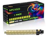 WZLAD MPC4503 Compatible for Ricoh Toner Cartridges with Chip MP C6003ZSP MP C4503ZASP MP C5503ZASP MP C4503ZSP MP Printers (1 Pack Yellow)
