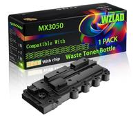 WZLAD MX3050 Compatible for Sharp Waste Toner Bottle (1BK) | MX3050 Compatible for Sharp Waste Toner Bottle with Chip MX-3050 MX-3000 MX-2651 MX-2630N Printers