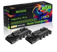 WZLAD MX3050 Compatible for Sharp Waste Toner Bottle (2BK) | MX3050 Compatible for Sharp Waste Toner Bottle with Chip MX-3050 MX-3000 MX-2651 MX-2630N Printers