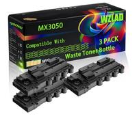 WZLAD MX3050 Compatible for Sharp Waste Toner Bottle (3BK) | MX3050 Compatible for Sharp Waste Toner Bottle with Chip MX-3050 MX-3000 MX-2651 MX-2630N Printers