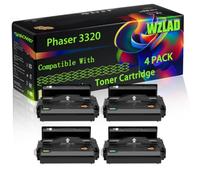 WZLAD Phaser 3320 Compatible for Xerox Toner Cartridge (4BK)