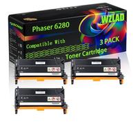 WZLAD Phaser 6280 Compatible for Xerox Toner Cartridge (3BK)