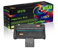 WZLAD SP270 Compatible for Ricoh Toner Cartridge (1BK) | SP270 Compatible for Ricoh Toner Cartridge with Chip SP270 SP277NW SP277NWx SP277SFNwX Printers