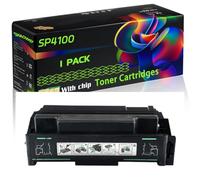 WZLAD SP4100 Compatible for Ricoh Toner Cartridges with Chip Aficio SP4100N SP4100SP SP4110N SP4210N Printers (1 Pack Black)