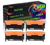 WZLAD SU216A Compatible for Samsung Toner Cartridges (4BK) | SU216A Compatible for Samsung Toner Cartridges with Chip CLP-770ND CLP-775N CLP-775ND Printers