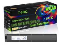 WZLAD T-2802 Compatible for Toshiba Toner Cartridges with Chip E-Studio 2802 A 2802 AF 2802 AM 2802 Printers (1 Pack Black)