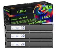 WZLAD T-2802 Compatible for Toshiba Toner Cartridges with Chip E-Studio 2802 A 2802 AF 2802 AM 2802 Printers (3 Pack Black)