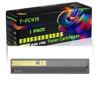 WZLAD T-FC415 TFC415 Compatible for Toshiba Toner Cartridges with Chip E-Studio 2010 2510 2515 2515AC 3015AC 3515AC 4515AC Printers (1 Pack Yellow)