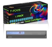 WZLAD T-FC415 TFC415 Compatible for Toshiba Toner Cartridges with Chip E-Studio 2010 2510 2515 2515AC 3015AC 3515AC 4515AC Printers (1 Pack Cyan)