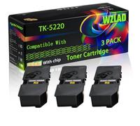 WZLAD TK-5220 Compatible for Kyocera Toner Cartridge (3BK) | Compatible for Ricoh MP4054SP 4055 5054SP 5055 6054SP Printers, High Yield 120000 Pages, with Chip, High-Definition Printing