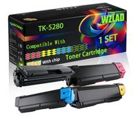 WZLAD TK-5280 Compatible for Kyocera Toner Cartridge (BCMY)