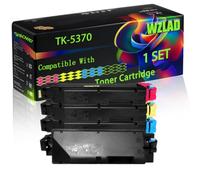WZLAD TK-5370 Compatible for Kyocera Toner Cartridge (BCMY)