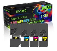 WZLAD TK-5450 Compatible for Kyocera Toner Cartridge (BCMY)