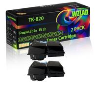 WZLAD TK-820 Compatible for Kyocera Toner Cartridge (2BK)