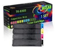 WZLAD TK-8305 Compatible for Kyocera Toner Cartridge (BCMY) | TK-8305 Compatible for Kyocera Toner Cartridge with Chip TASKalfa 3050ci 3051ci 3550ci 3551ci Printers