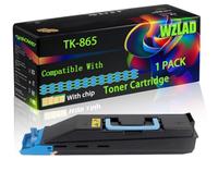 WZLAD TK-865 Compatible for Kyocera Toner Cartridge (1C) | TK-865 Compatible for Kyocera Toner Cartridge with Chip TASKalfa 250ci TASKalfa 300ci Printers