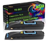 WZLAD TK-865 Compatible for Kyocera Toner Cartridge (2BK) | TK-865 Compatible for Kyocera Toner Cartridge with Chip TASKalfa 250ci TASKalfa 300ci Printers