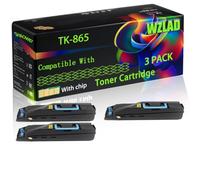WZLAD TK-865 Compatible for Kyocera Toner Cartridge (3BK) | TK-865 Compatible for Kyocera Toner Cartridge with Chip TASKalfa 250ci TASKalfa 300ci Printers